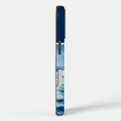 水スポーツ 縦写真 モノグラム ネイビーブルー Case-Mate iPhoneケース (裏面 / 右)