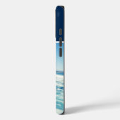 水スポーツ 縦写真 モノグラム ネイビーブルー Case-Mate iPhoneケース (裏面 / 左)