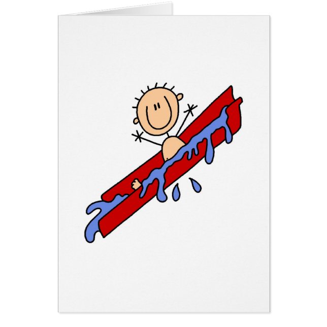 水スライドカードのカッコいいを保つこと (正面)