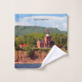 水タオルセットからのビッグベイライトハウス バスタオルセット (ウォッシュタオル)