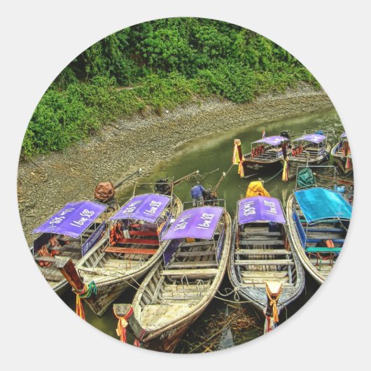 水タクシー ラウンドシール (正面)