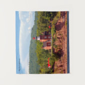 水タペストリーからのビッグベイライトハウス タペストリー (正面)