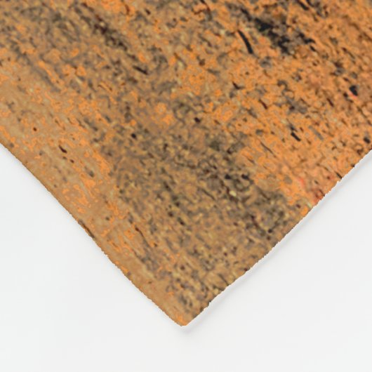 水タンクの近くの蒸気列車の名前メッセージを追加 フリースブランケット (角)