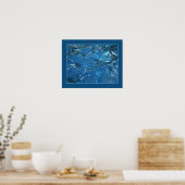 水トレー格子 ポスター (キッチン)