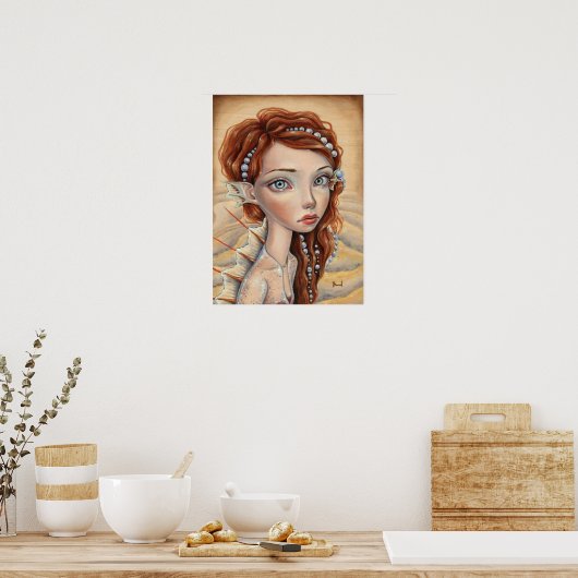 水ニンフ ポスター (キッチン)