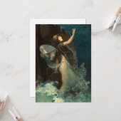 水ニンフ | ポール・スワン カード (正面/裏面インサイチュ)