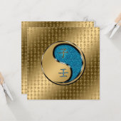 水ネズミの年 カード (正面/裏面インサイチュ)