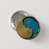 水ネズミの年 缶バッジ (正面&裏面)