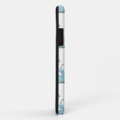 水パターンのヨット Case-Mate iPhoneケース (裏面/右)
