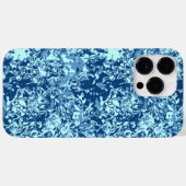 水パターンNo 1黒BG Case-Mate iPhoneケース (裏面 (横))