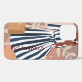 水パーソナライズされたエレガント色トレンド2022 Case-Mate iPhoneケース (裏面 (横))