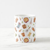 水パーソナライズされた彩園芸用具 コーヒーマグカップ (中央)