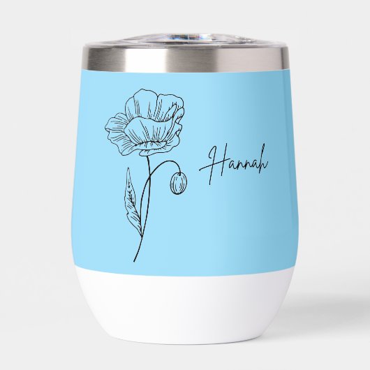 水パーソナライズされた瓶の名前 (正面)