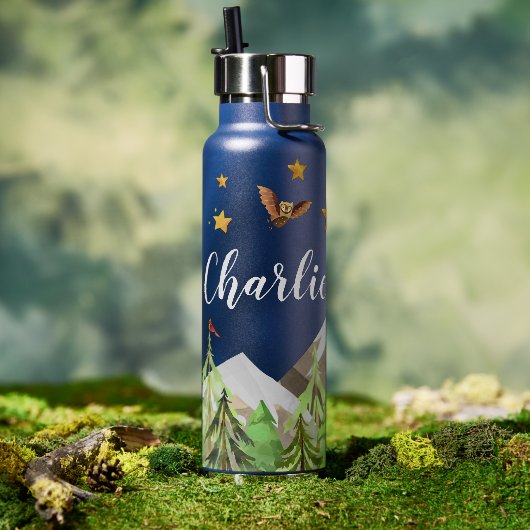 水パーソナライズされた瓶 山岳エクスプローラー! ウォーターボトル (アウトドア)
