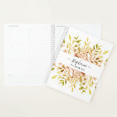 水パーソナライズされた素朴色 プランナー手帳 (ディスプレー)