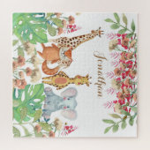 水パーソナライズされた色のキッシモダンサササリ ジグソーパズル (横)