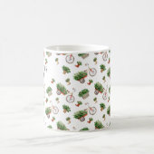 水パーソナライズされた色ガーデニングコーヒーマグ コーヒーマグカップ (中央)