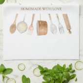 水パーソナライズされた色キッチン料理器具 キッチンタオル (折り畳み)