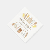 水パーソナライズされた色キッチン料理器具 スタンダードカクテルナプキン (角)