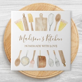 水パーソナライズされた色キッチン料理器具 タイル