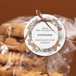 水パーソナライズされた色クッキーベーキング フェイバータグ