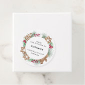 水パーソナライズされた色クッキーベーキング フェイバータグ (インサイチュ)