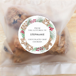 水パーソナライズされた色クッキーベーキング ラウンドシール