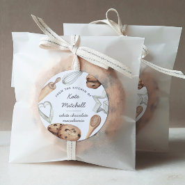 水パーソナライズされた色クッキーベーキング ラウンドシール