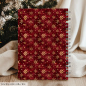 水パーソナライズされた色クリスマスレシピLogbook ノートブック