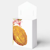 水パーソナライズされた色チョコレートツリー フェイバーボックス (オープン)