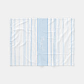 水パーソナライズされた色フリースブランケット フリースブランケット (正面(横))