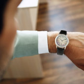 水パーソナライズされた色フローラメンズウォッチ 腕時計