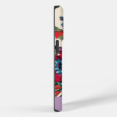 水パーソナライズされた色モノグラムフローラDelight Case-Mate iPhoneケース (裏面 / 右)