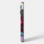 水パーソナライズされた色モノグラムフローラDelight Case-Mate iPhoneケース (裏面 / 左)