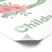 水パーソナライズされた色レターBフォトプリント フォトプリント            (角)