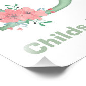 水パーソナライズされた色レターCフォトプリント フォトプリント (角)