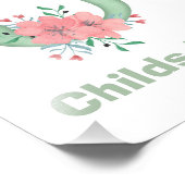 水パーソナライズされた色レターJフォトプリント フォトプリント            (角)