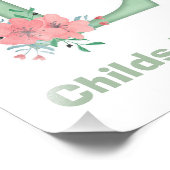 水パーソナライズされた色レターLフォトプリント フォトプリント (角)