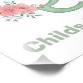 水パーソナライズされた色レターQフォトプリント フォトプリント            (角)