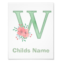 水パーソナライズされた色レターWフォトプリント フォトプリント           