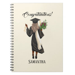 水パーソナライズされた色卒業(10) ノートブック