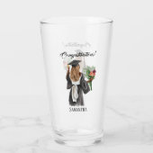 水パーソナライズされた色卒業(13) タンブラーグラス (裏面)