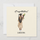 水パーソナライズされた色卒業(6) (正面)