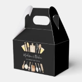 水パーソナライズされた色料理ベーキングツール フェイバーボックス (正面サイド)