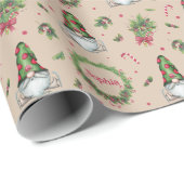 水パーソナライズされた色格言クリスマス ラッピングペーパー (ロールコーナー)