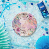 水パーソナライズされた色紙プレート ペーパープレート (パーティー)