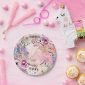 水パーソナライズされた色紙プレート ペーパープレート (パーティー)