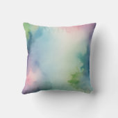 水パーソナライズされた色装飾用クッション、特別ギフト クッション (裏面)