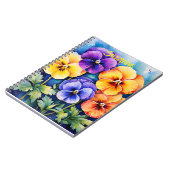 水パーソナライズされた色 ノートブック (左側)