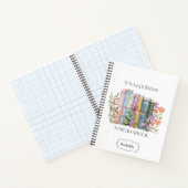 水パーソナライズされた色「良い日だ」 ノートブック (内部)